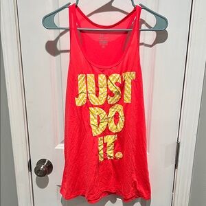 Nike Red Dri-FIT Tank Top